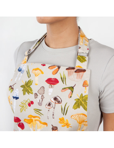 Now Designs Keukenschort Field Mushrooms