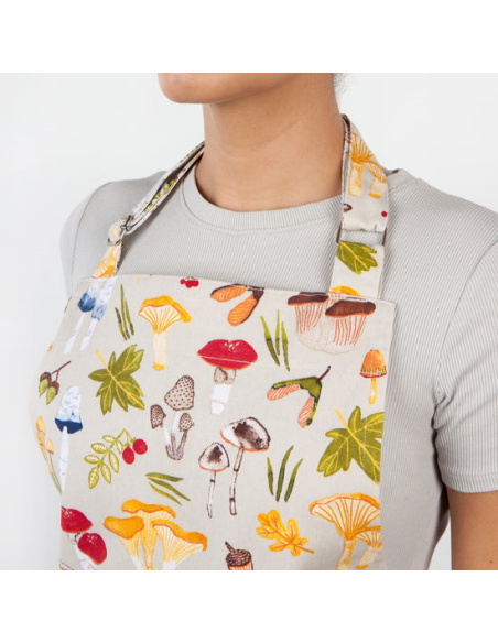 Now Designs Keukenschort Field Mushrooms