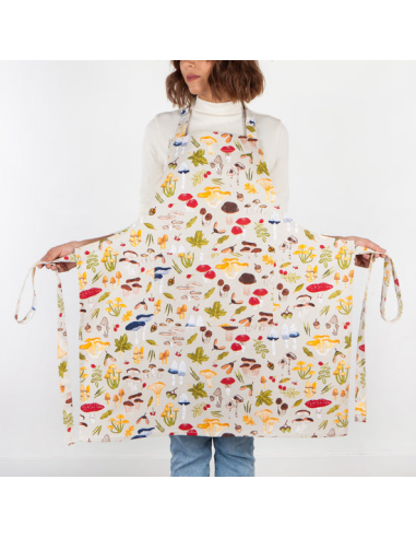 Now Designs Keukenschort Field Mushrooms