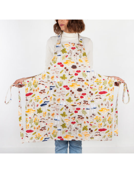 Now Designs Keukenschort Field Mushrooms