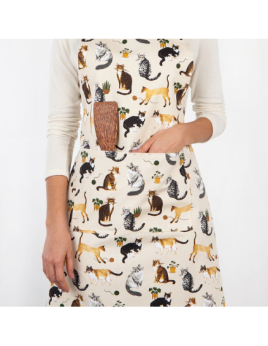 Now Designs Keukenschort Cat Collective