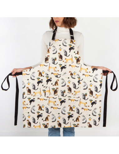 Now Designs Keukenschort Cat Collective