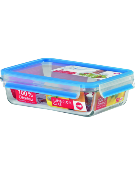 Emsa Clip&Close Glass Vershouddoos 3 L