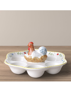 Villeroy en Boch Eierbord haan en kip SPRING AWAKENING