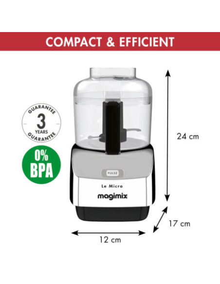 Magimix Le Micro hakker chroom
