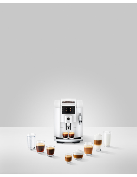 Jura Koffievolautomaat E8 Piano White(EC)
