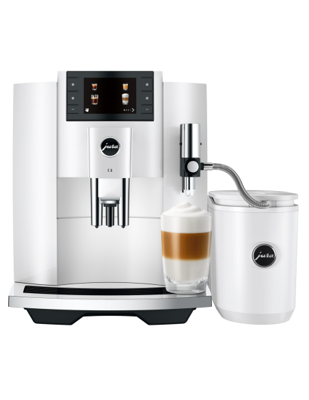 Jura Koffievolautomaat E8 Piano White(EC)