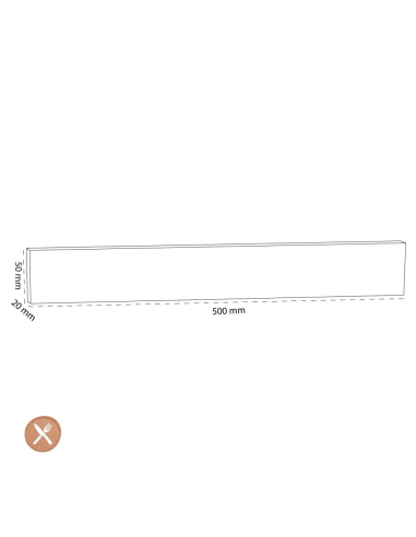 Wüsthof Magneetstrip 50 cm Acacia