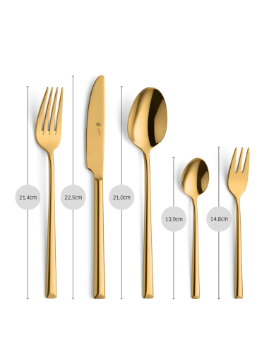 Bestek Vivendi PVD Gold  6-pers, 30-delig