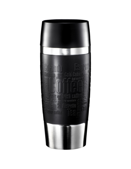 Travel Mug Thermobeker RVS 360 ml Zwart
