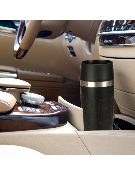 Travel Mug Thermobeker RVS 360 ml Zwart