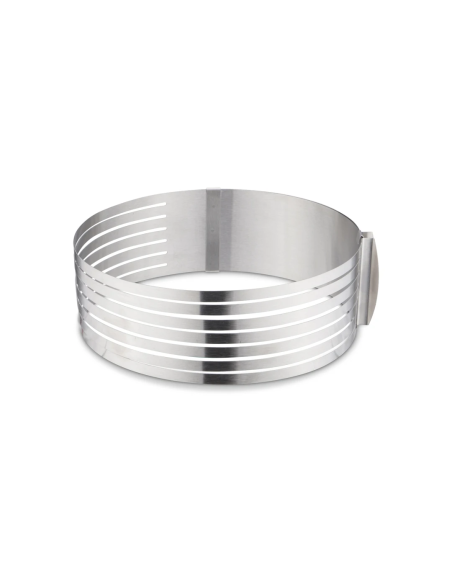 Taartsnijring RVS verstelbaar 24-31 cm