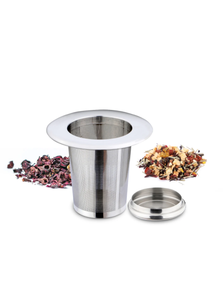 RVS Theefilter met onderzetter