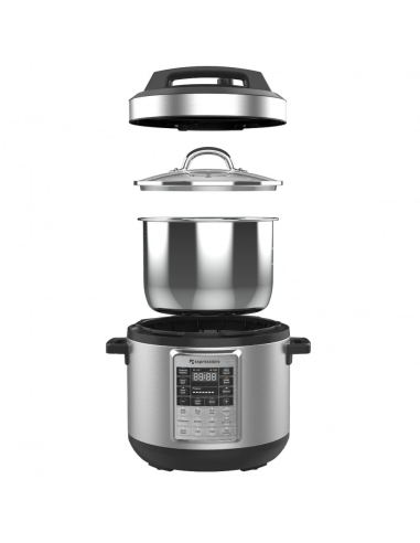 Espressions EP6000 Smart Multicooker RVS 5,7L.