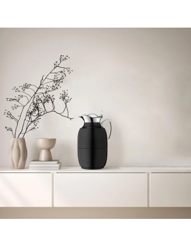 Alfi isoleerkan Juwel mat zwart 1L.