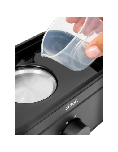 Dittert automatische Eierkoker Dark zwart RVS