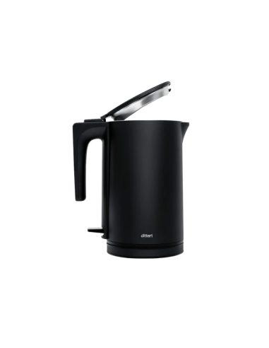 Dittert Waterkoker Dark Mat Zwart 1,5L.
