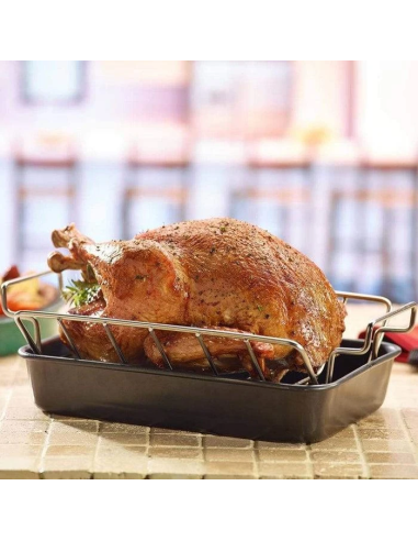 Big Green Egg Ribs and Roasting Rack M, S