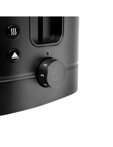 Dittert Toaster Dark Mat Zwart