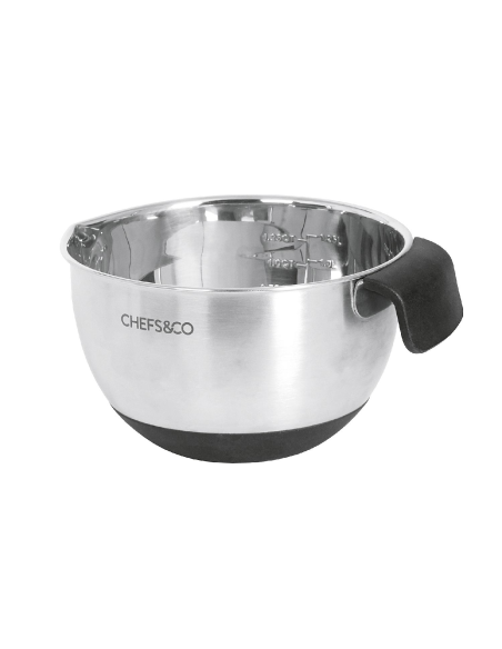 Chefs & Co Keukenschaal RVS 16 cm