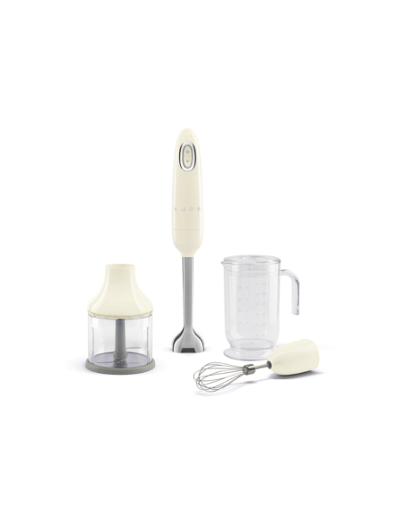 Smeg Staafmixer Set 50's Retro Style, Crème