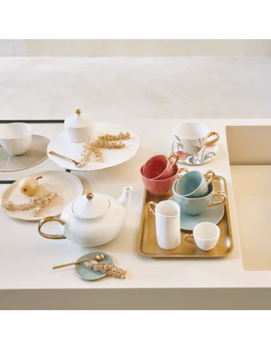 Urban Nature Good Morning Koffie kopje  Ø8 cm - Celadon