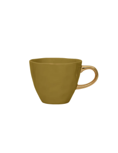 Urban Nature Good Morning Koffie kopje  Ø8 cm - Amber green