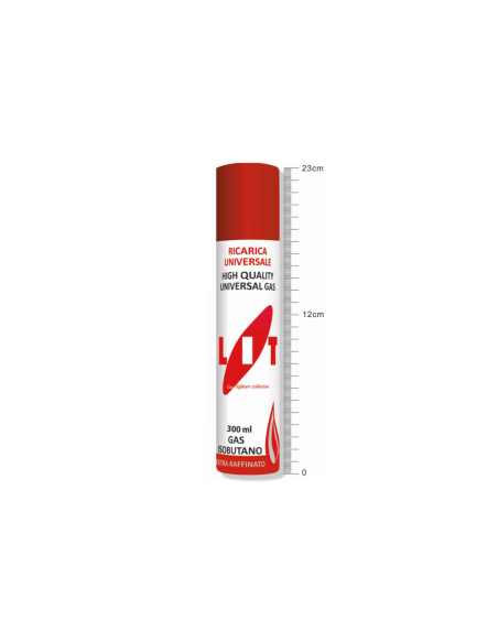 Gas Drukvulling 300 ml, aanstekergas