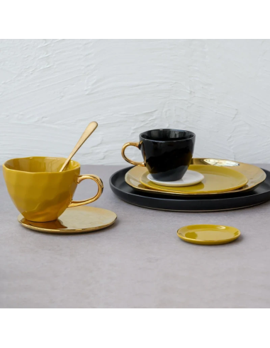 Urban Nature Good Morning Koffie kopje  Ø8 cm - Black