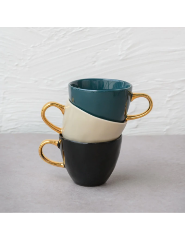 Urban Nature Good Morning Koffie kopje  Ø8 cm - Blue green