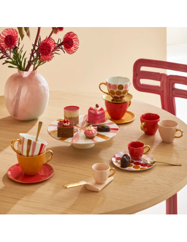 Urban Nature Good Morning Koffie kopje  Ø8 cm -Raspberry