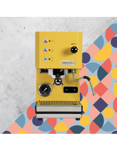 Profitec GO Espressomachine - Enkelboiler met PID-regeling Geel