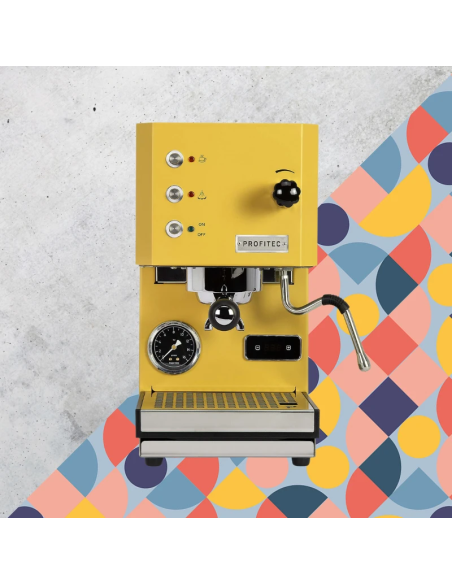 Profitec GO Espressomachine - Enkelboiler met PID-regeling Geel