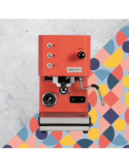 Profitec GO Espressomachine - Enkelboiler met PID-regeling Rood