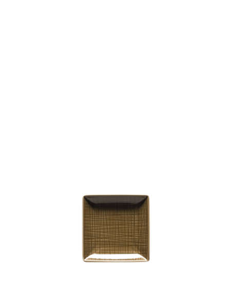 Rosenthal Mesh Vierkant Schaaltje 10 cm Walnut