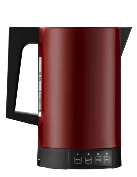 Ritter instelbare Waterkoker rood