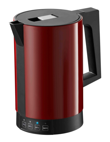 Ritter instelbare Waterkoker rood