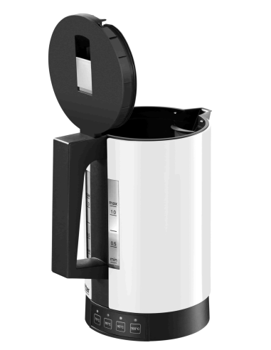 Ritter instelbare Waterkoker wit