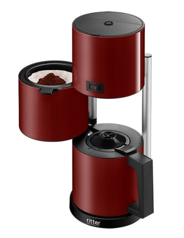 Ritter filterkoffiezetter rood