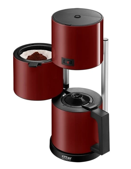 Ritter filterkoffiezetter rood