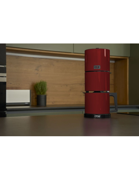 Ritter filterkoffiezetter rood