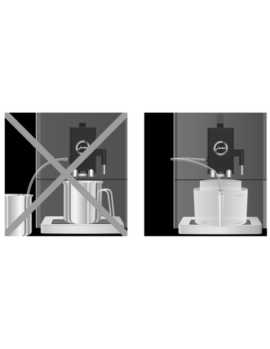 Jura Reservoir voor Melksysteemreiniging