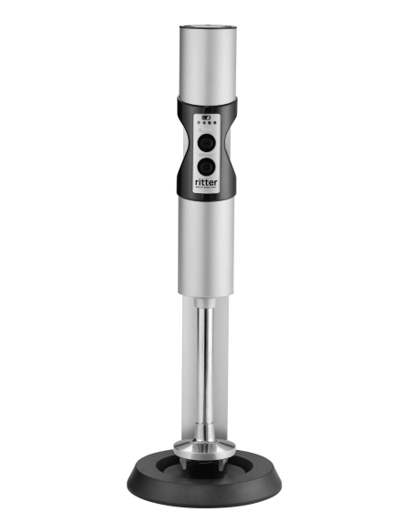 Ritter Accu staafmixer Stilo+ zilver