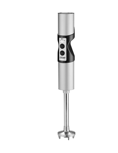 Ritter Accu staafmixer Stilo+ zilver