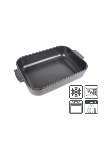 Peugeot Appolia Ovenschaal 36 cm Leisteen Grijs