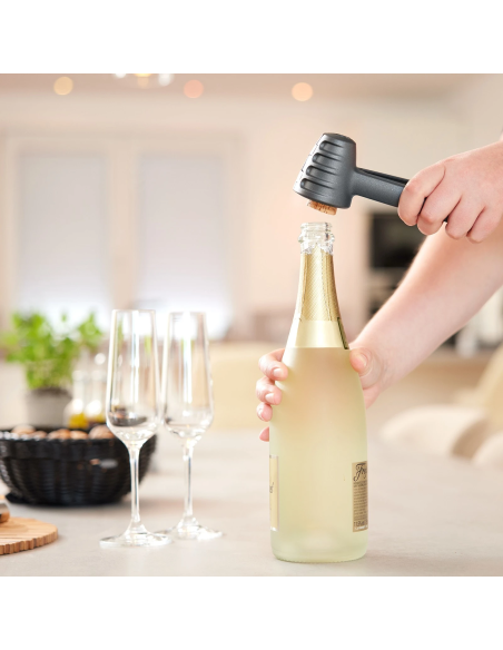 Sieger Notenkraker / Champagneopener Zwart