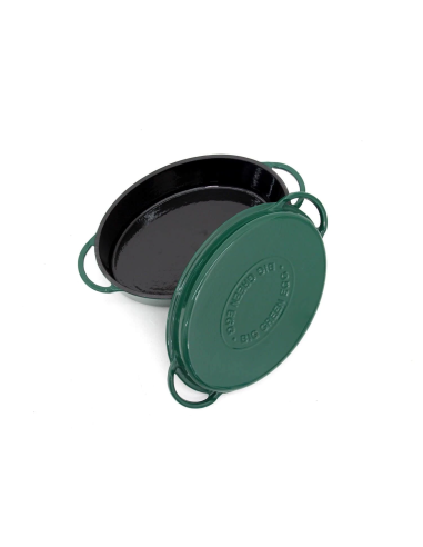 Big Green Egg Green Dutch Oven Oval