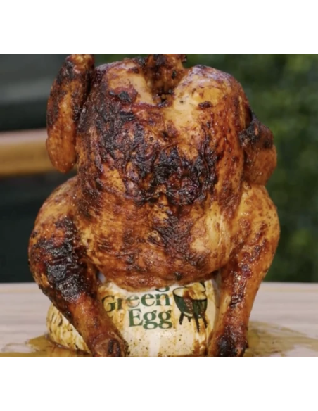 Big Green Egg Sittin'Turkey Ceramic Roaster