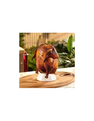 Big Green Egg Sittin'Chicken Ceramic Roaster