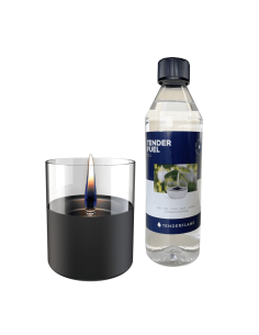 Tenderflame Lilly 10 Black met Tenderfuel